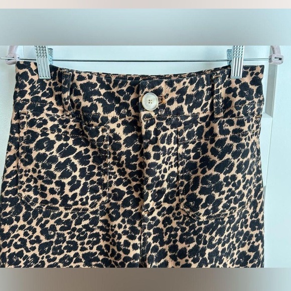 Maeve Colette Animal Print Wide-Leg Pants - Picture 4 of 8